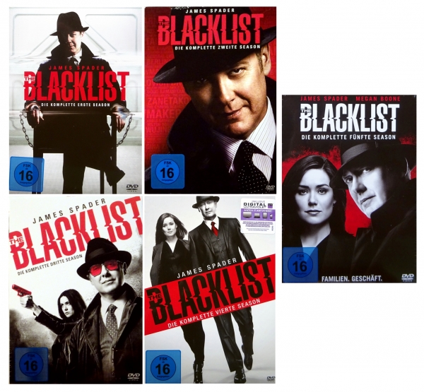 The Blacklist - Staffel 1-5